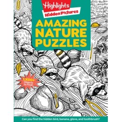 Amazing Nature Puzzles: Explore & Discover with Over 100 Fun Hidden Pictures Nature Puzzles, Celebrate the Wonders of Nature with a Nature Activity Book for Kids