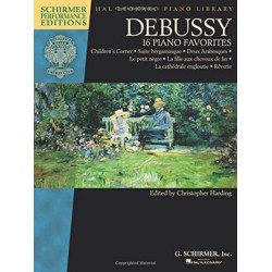 Claude Debussy: 16 Piano Favorites