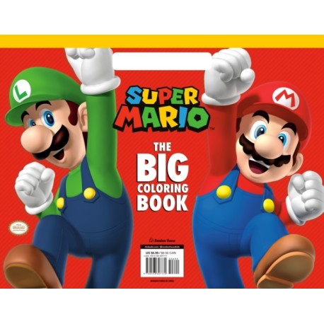 Super Mario: The Big Coloring Book (Nintendo®)