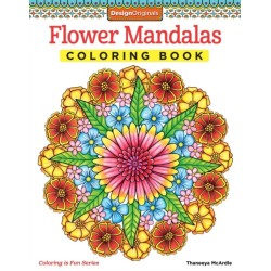 Flower Mandalas Coloring Book