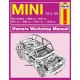 Mini (1959 - 1969) Haynes Repair Manual: 1959-1969