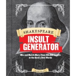 Shakespeare Insult Generator: Mix and Match More Than 150,000 Insults in the Bard's Own Words