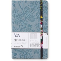 V & A Bookaroo A5 Journal Kilburn Black Floral