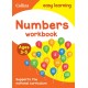 Numbers Workbook Ages 3-5: Prepare for Preschool with Easy Home Learning