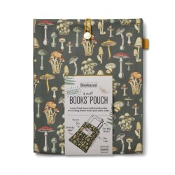 Bookaroo Books & Stuff Pouch - Botanical Mushroom