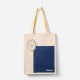 Bookaroo Tote Bag - Navy & Yellow