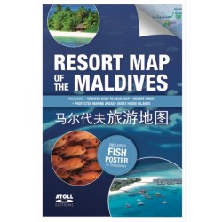 Resort Map of the Maldives