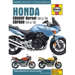 Honda CB600F Hornet & CBF600 (98 - 06) Haynes Repair Manual