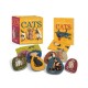 For the Love of Cats: A Wooden Magnet Set