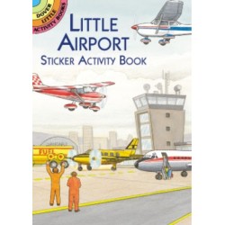 Little Airport Sticker Activity Book