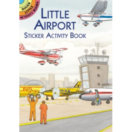 Little Airport Sticker Activity Book