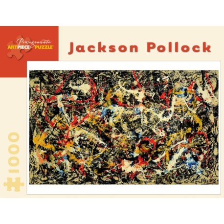 Jackson Pollock Convergence 1000 Piece Jigsaw Puzzle