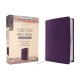 NRSVue, Holy Bible with Apocrypha, Compact, Leathersoft, Purple, Comfort Print