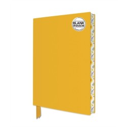Sunny Yellow Blank Artisan Notebook (Flame Tree Journals)