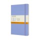 Moleskine Large Ruled Hardcover Notebook: Hydrangea Blue: Hydrangea Blue