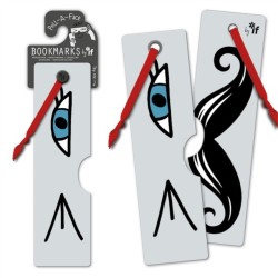 Pull - a - Face Bookmarks - Wink