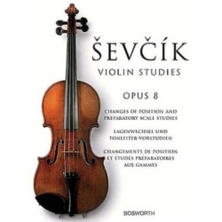 Violin Studies Opus 8: Changes of Position and Preparatory Scale Studies