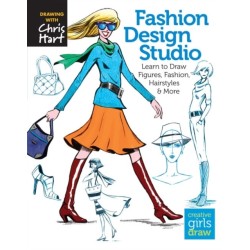 Fashion Design Studio: Learn to Draw Figures, Fashion, Hairstyles & More