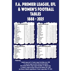 FA Premier League, EFL & Women's Football Tables 1888-2025