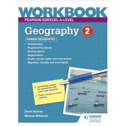Pearson Edexcel A-level Geography Workbook 2: Human Geography