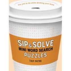 Sip & Solve Mini Word Search Puzzles