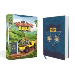 NIrV, Adventure Bible for Early Readers, Leathersoft, Blue, Full Color