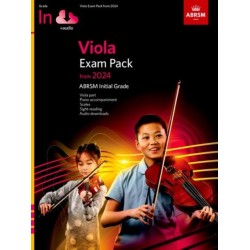 Viola Exam Pack from 2024, Initial Grade: Viola Part & Piano Accompaniment