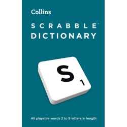 SCRABBLE™ Dictionary: The Official and Bestselling Scrabble™ Solver – All Playable Words 2 – 9 Letters in Length