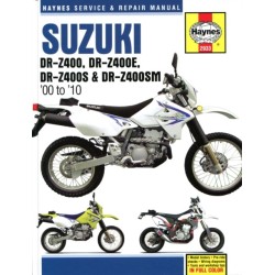 Suzuki DR-Z400, DR-Z400E, DR-Z400S & DR-Z400SM (00 to 10)
