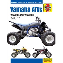 Yamaha YZF450 & YZF450R ATV Repair Manual: 2004-15