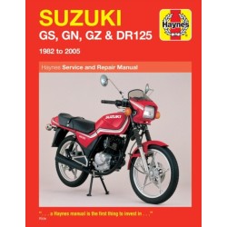 Suzuki GS, GN, GZ & DR125 Singles (82 - 05) Haynes Repair Manual
