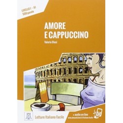 Italiano facile: Amore e cappuccino. Libro + online MP3 audio