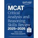 MCAT Critical Analysis and Reasoning Skills Review 2025-2026: Online + Book