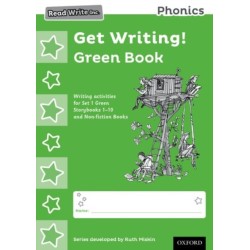 Read Write Inc. Phonics: Get Writing! Green Book Pack of 10