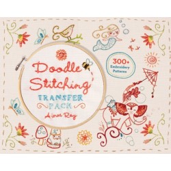 Doodle Stitching Transfer Pack: 300+ Embroidery Patterns
