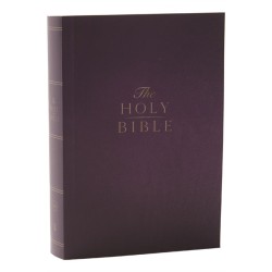KJV Holy Bible: Compact with 43,000 Cross References, Purple Softcover, Red Letter, Comfort Print: King James Version: Holy Bible, King James Version