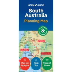Lonely Planet South Australia Planning Map