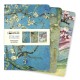 Vincent van Gogh: Blossom Set of 3 Midi Notebooks