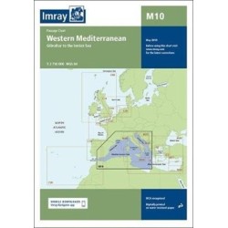 Imray Chart M10: Western Mediterranean