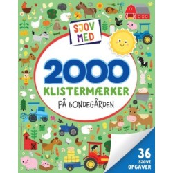 Sjov med 2000 klistermærker: På bondegården