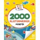 Sjov med 2000 klistermærker: Monstre