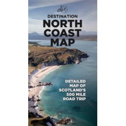 North Coast Road Trip Map: Detailed A1 Map to Scotland's 500-mile Roadtrip
