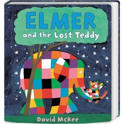 Elmer and the Lost Teddy: Board Book