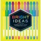 Bright Ideas: 12 Neon and Glitter Colored Gel Pens: 12 Colored Pens