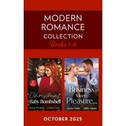 Modern Romance October 2025 Books 1-4: Christmas with Consequences / An Heir for Christmas / Business Between Enemies / Promoted to Boss's Wife