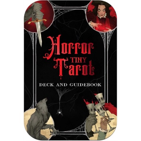 Horror Tiny Tarot Deck and Guidebook