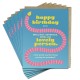 6-Pack Em & Friends Lovely Person Birthday Greeting Cards