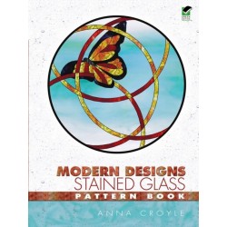 Modern Designs Stained Glass Pattern Book