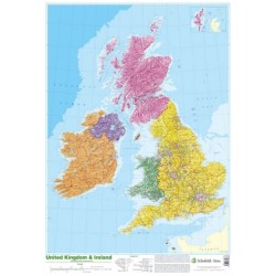Map of UK and Ireland
