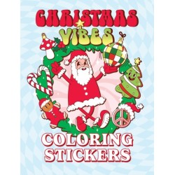 Christmas Vibes Coloring Stickers